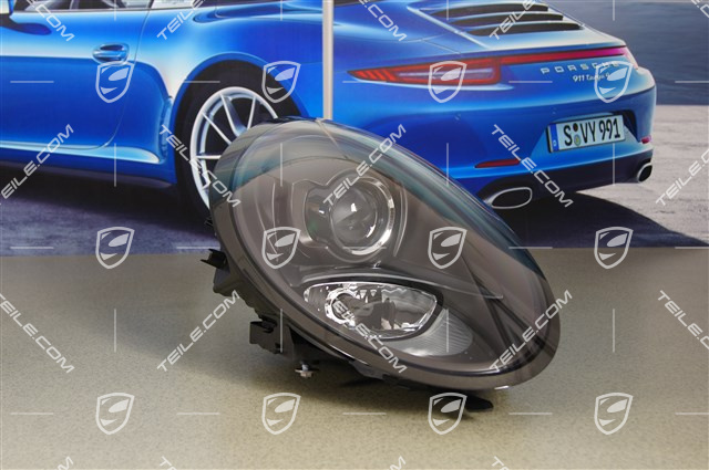 Xenon Scheinwerfer mit dynamischem Kurvenlicht, schwarz, R