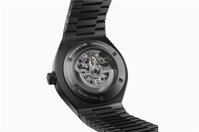 Zegarek Porsche Design Monobloc Actuator 24-H-Chronotimer All Black, średnica 45,5 mm