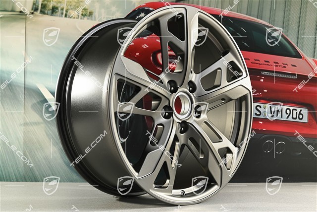 21" Felgensatz Cross Turismo Design, 9,5J x 21 ET60 + 11,5J x 21 ET66, in Turbonit
