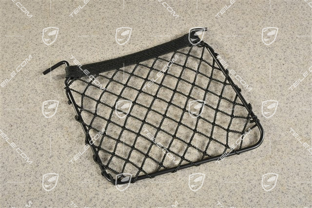 Gepäcknetz für Kofferraumabdeckung / Seitenwandverkleidung, Schwarz