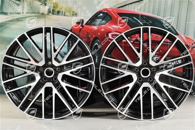 21-inch "911 Turbo 5 Design", alloy wheels set, 9,5J x 21 ET27 + 10J x 21 ET19