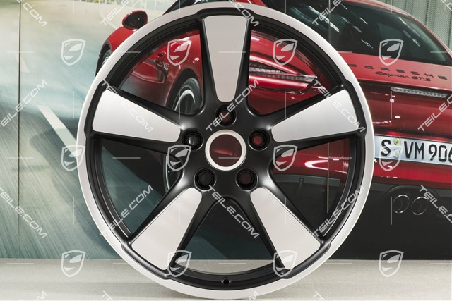 20" Felge Sport Classic "50 Jahre 911", 9J x 20 ET51, in Schwarz