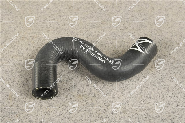4,8L, Cooling system hose 7L5121096A