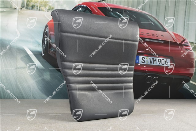 Back seat lower / cushion, Cabrio, leatherette, Metropole blue, L
