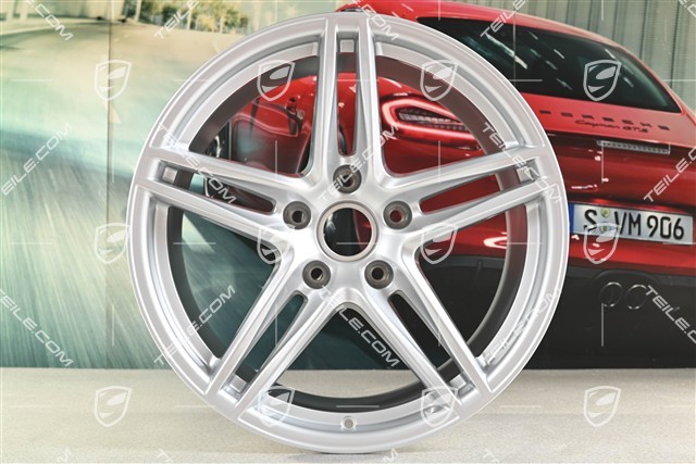 19" Felge Carrera VI, 11J x 19 ET56, Brilliant Silver