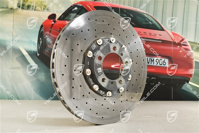 PCCB ceramik brake disc, 20-inch / 420mm, damaged, R