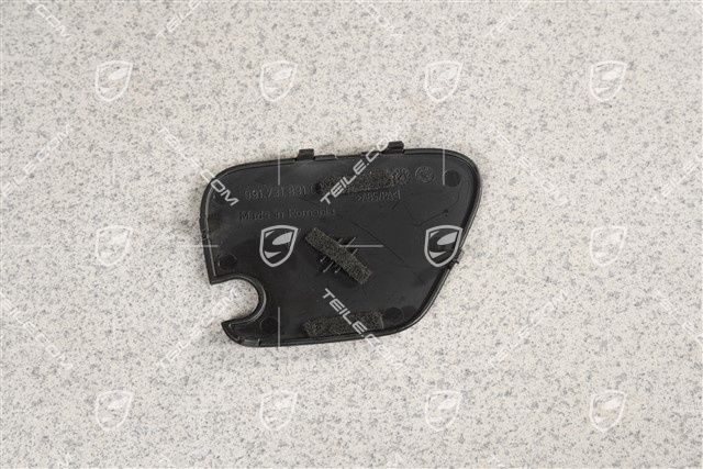 Abdeckung / Deckel fur Sonnenblende, Schwarz, Cabrio, L