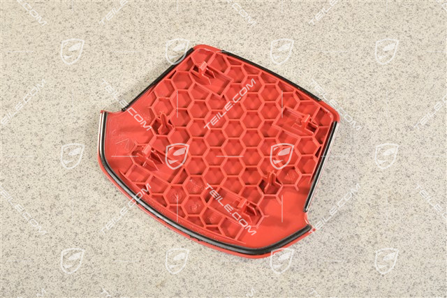 Dashboard / Instrument cluster cover Grille / Grate, Carrera Red