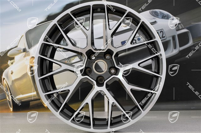 20-inch RS-Spyder Design wheel set, titanium, 9J x 20 ET 26 + 10J x 20 ET19