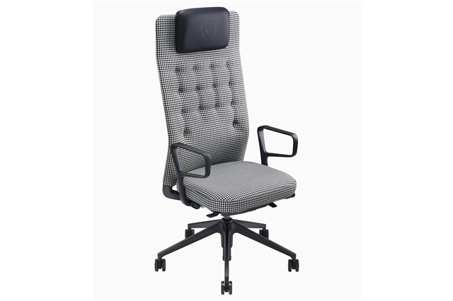 Exclusive designer office chair Porsche x Vitra ID Trim L Pepita Edition, Limited Edition / 911 pcs.