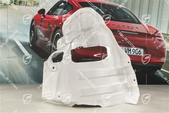 Heat protection / shield, Rear silencer, R