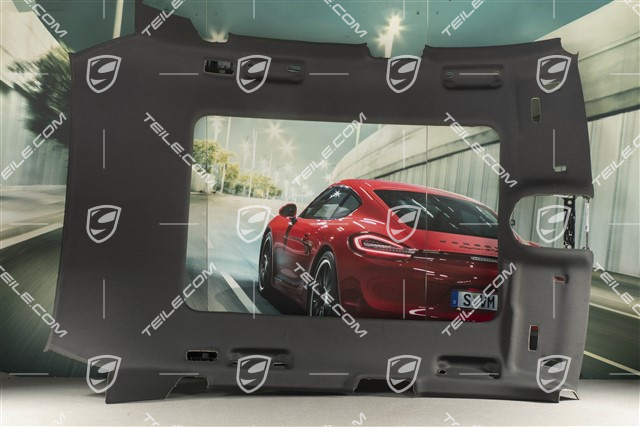 Dachverkleidung Stoff, Grossdach-System, schwarz