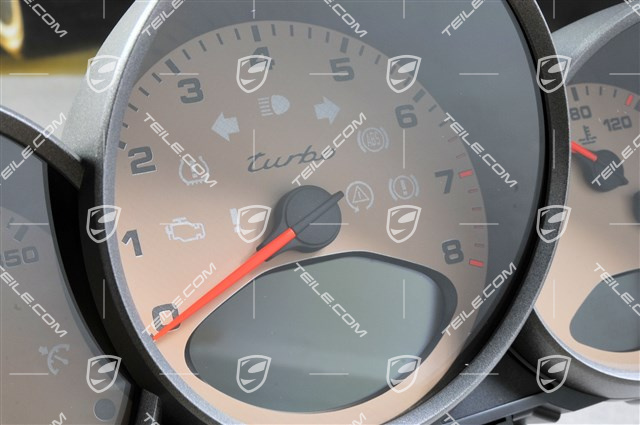 Kombiinstrument, Turbo / 6-Gang Getriebe, EXCLUSIVE-Programm, Zifferblatt lackiert in Sandbeige