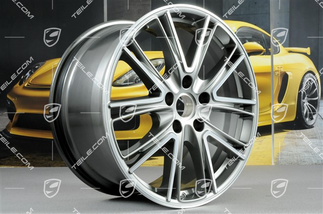 20-inch wheel rim Exclusive Design, 10,5J x 20 ET71, for winter use, platinum silver