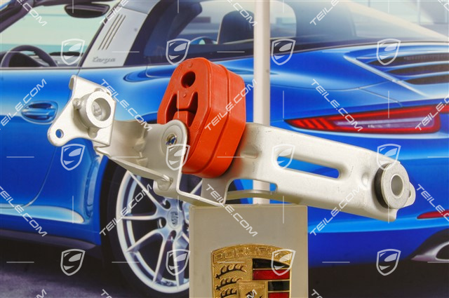 Rubber support by rear silencer, L Rubber support by rear silencer, L