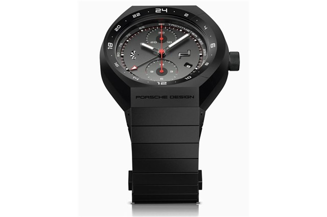 Zegarek Porsche Design Monobloc Actuator 24-H-Chronotimer All Black, średnica 45,5 mm