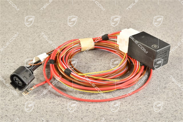 Kabelstrang / Kabelbaum mit Relais, Scheinwerferreinigungsanlage