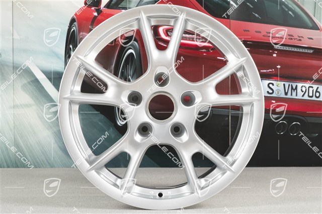 17-inch wheel set Boxster II, 6,5J x 17 ET55 + 8J x 17 ET40