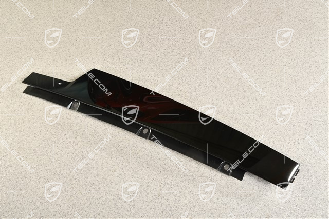 B-pillar outer cover, Front, Black, Coupe, R