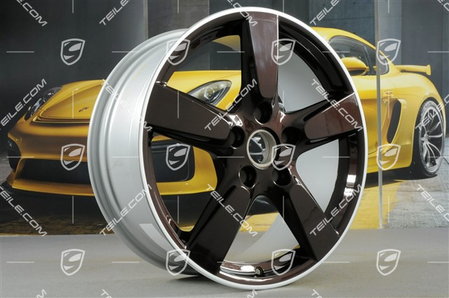 19" Wheel Cayman S, 8J x 19 ET57, Mahogany Metallic