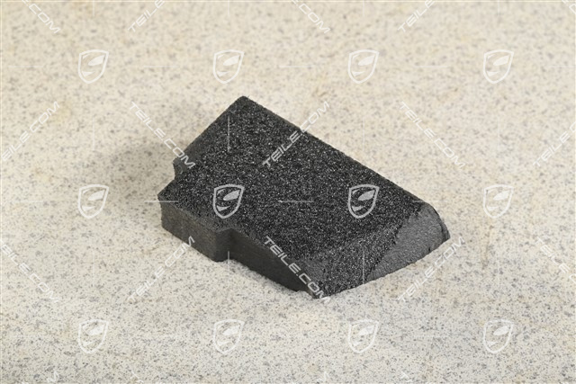 Sealing wedge, front bumper