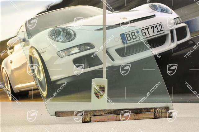 Szyba drzwi Coupé, zielona, R Szyba drzwi Coupé, zielona, R