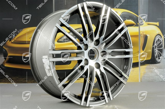 20-inch wheel rim set Turbo III, 8,5J x 20 ET57 + 10J x 20 ET50