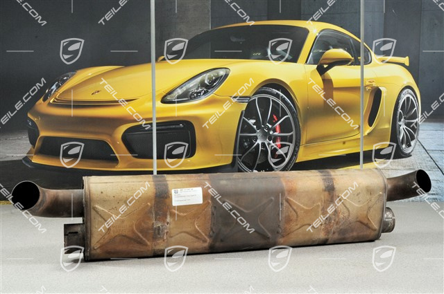 Main silencer, Turbo, Facelift 09-