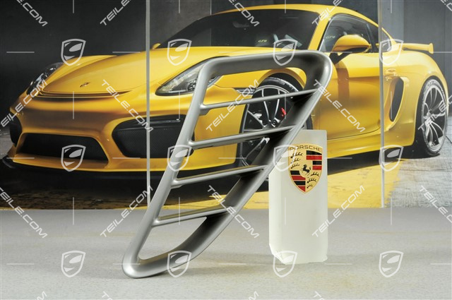 Air inlet grille, Titanium-Metallic, L Air inlet grille, Titanium-Metallic, L