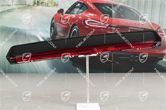 Third brake light, privacy glazing, Coupé