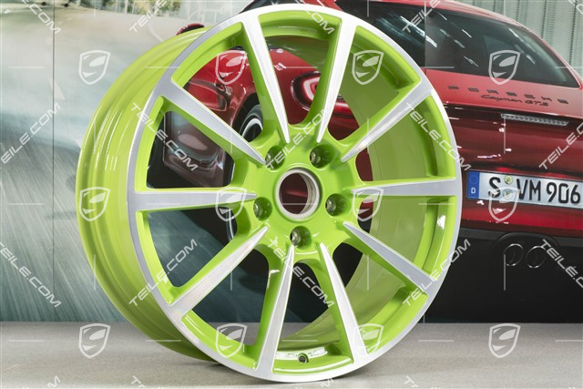 20" Felga Carrera Classic (II), 8,5J x 20 ET49, Lizard green