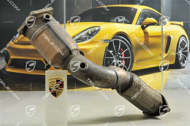 Exhaust pipe, front, D9L / V8 4.5L Turbo, R Exhaust pipe, front, D9L / V8 4.5L Turbo, R