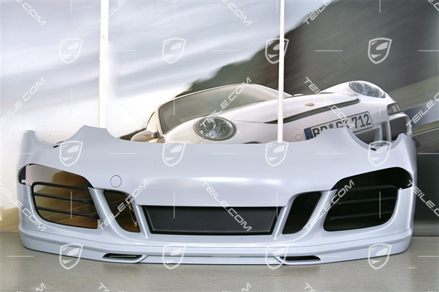 Aero Kit Cup Bugverkleidung (Stoßstange + Frontspoiler + Gitter), mit Löcher für Scheinwerfer Waschanlage / ohne ParkAssistent (PDC)