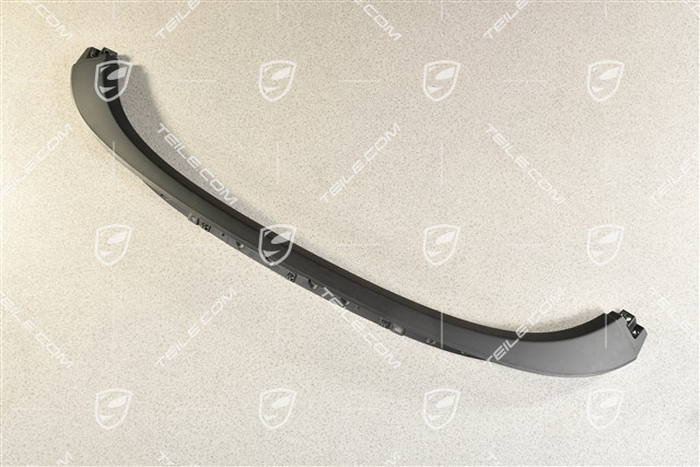 Targa top, storage cover trim, centre, rear, Black