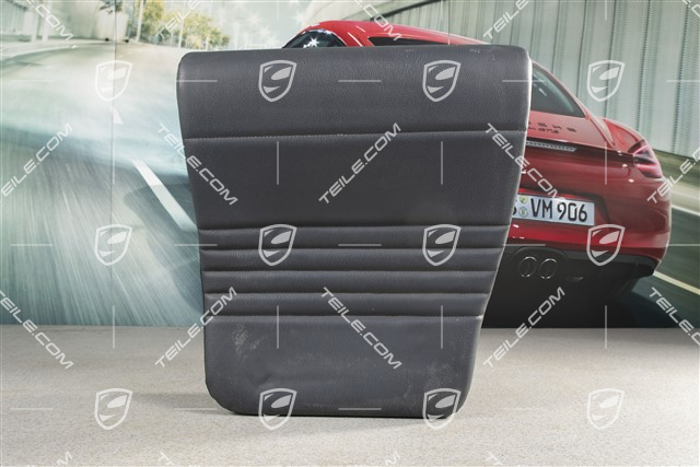 Back seat lower / cushion, Cabrio, leatherette, Metropole blue, R