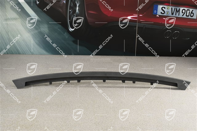 Front bumper disc / trim centre-lower, satin black