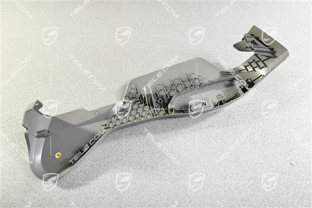 Seat frame trim, Platinum Grey, R