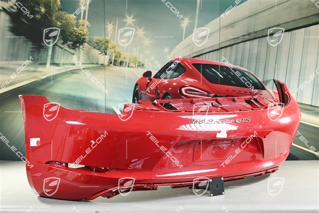 GTS 4,0L / Cayman GT4 / Boxster Spyder, Rear bumper, PDC / Camera