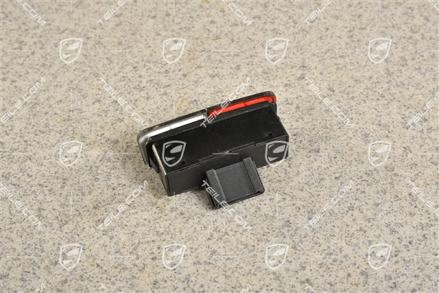 Hazard and central locking system switch