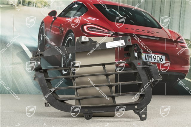 Ventilation grille, satin black, Turbo/GTS, R