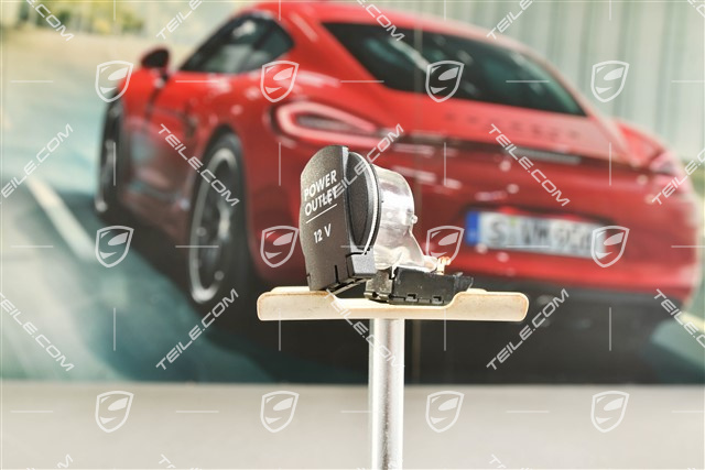 Zierblende für 12v Steckdose