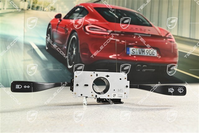 Steering column switch, for cars with headlight washer system