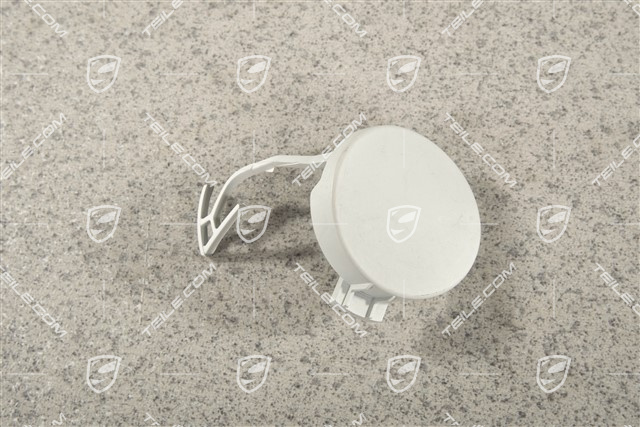Tow hook hole plug