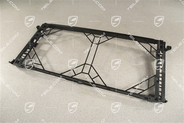 Retaining frame, without alternative drive system