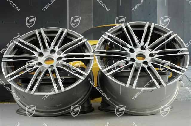 20-inch wheel rim set Turbo III, 8,5J x 20 ET57 + 10J x 20 ET50