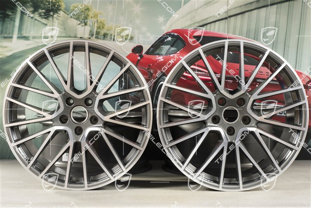 22-inch wheel rim set RS Spyder, 10J x 22 ET48 + 11,5J x 22 ET52