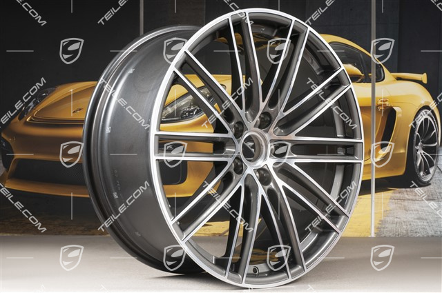 22-inch wheel rim setTurbo IV, 11,5J x 22 ET52 + 10J x 22 ET48, for Cayenne Coupé