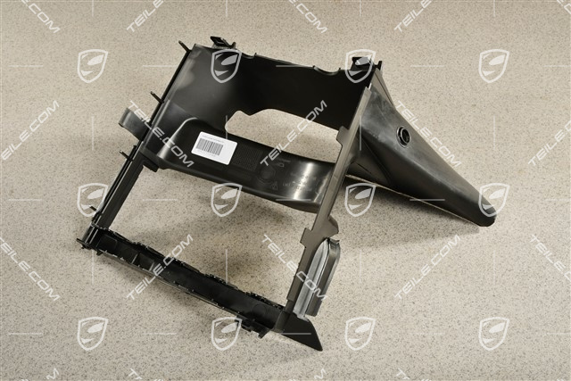 Turbo, Side air duct, Black matte, R