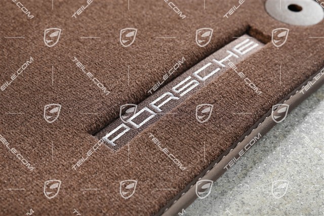 Fußmatten, Velours, kurzer Radstand (Standard), Trüffelbraun