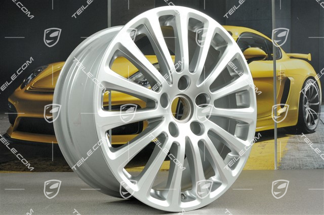 19-inch wheel rim set Panamera Design II, 10J x 19 ET61 + 9J x 19 ET60